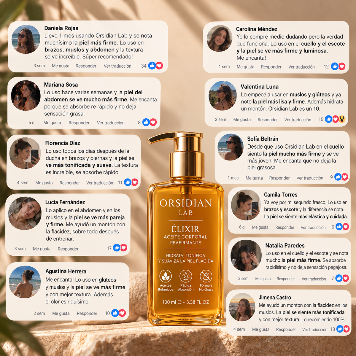 Élixir® - Aceite corporal reafirmante